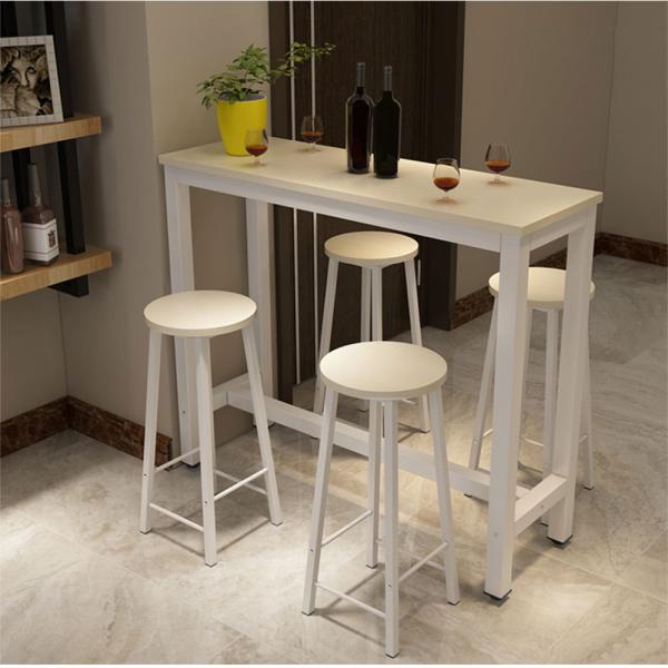 Großhandel B2B Schmaler Salontisch Bartisch Stehtisch Hoher Tisch Barhocker